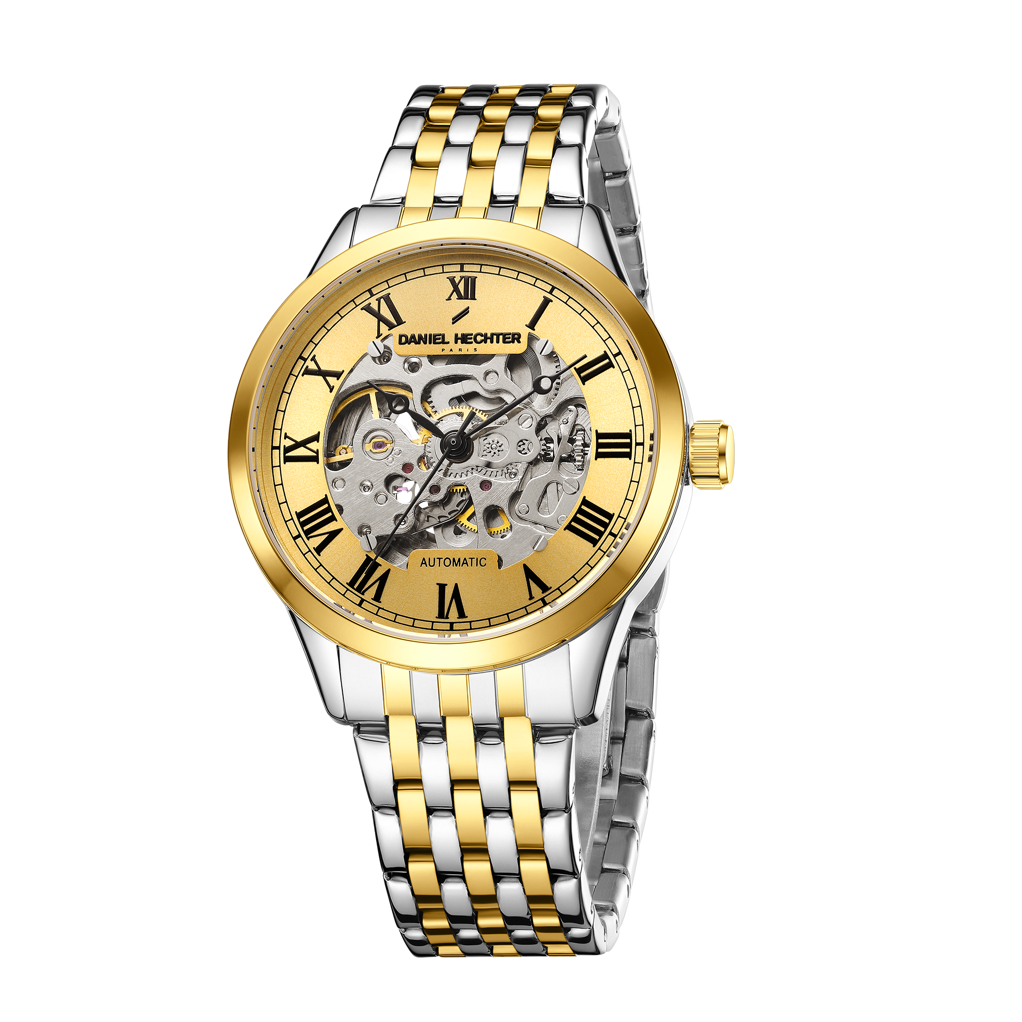 Daniel Hechter Paris Automatic Skeleton Wrist Watch for Men – DHM1069-44