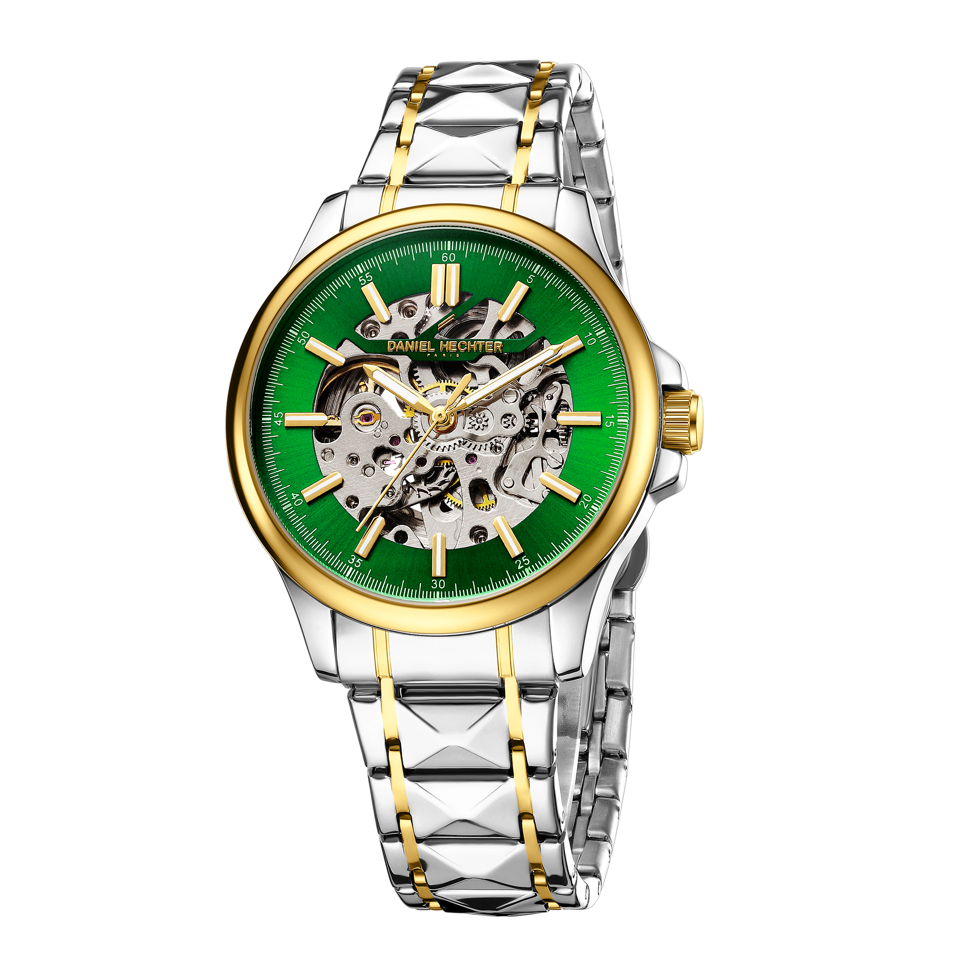 Daniel Hechter Paris Automatic Skeleton Wrist Watch for Men – DHM1068-44