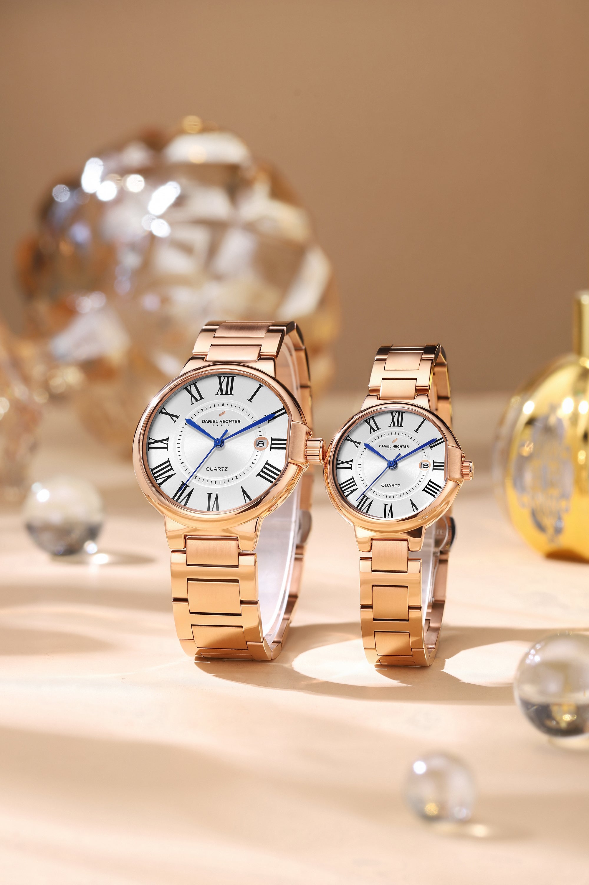 Daniel Hechter Paris Sorbonne Collection Pair Watch | DHP-1001-33