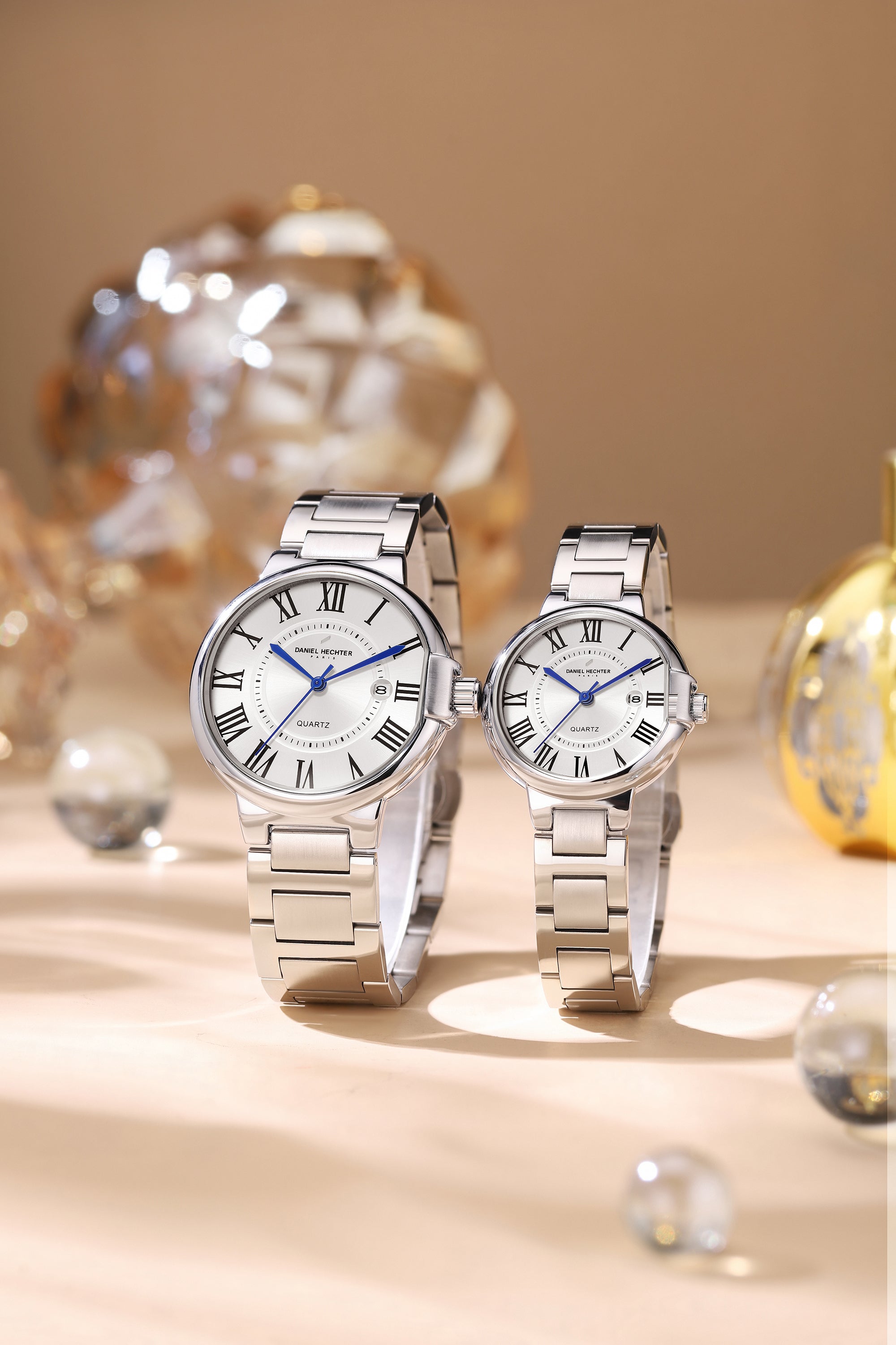 Daniel Hechter Paris Sorbonne Collection Pair Watch | DHP-1001-11