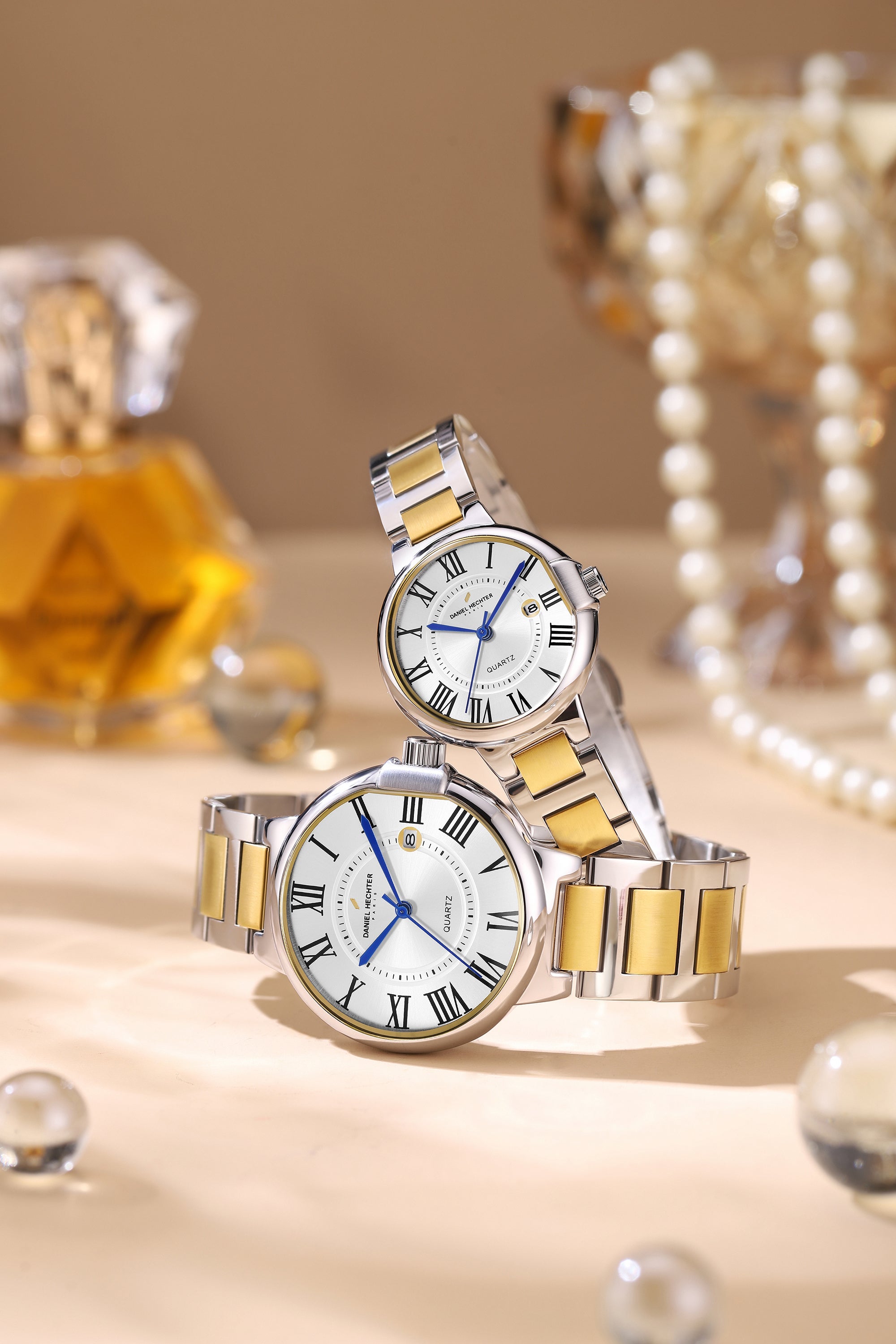 Daniel Hechter Paris Sorbonne Collection Pair Watch | DHP-1001-22