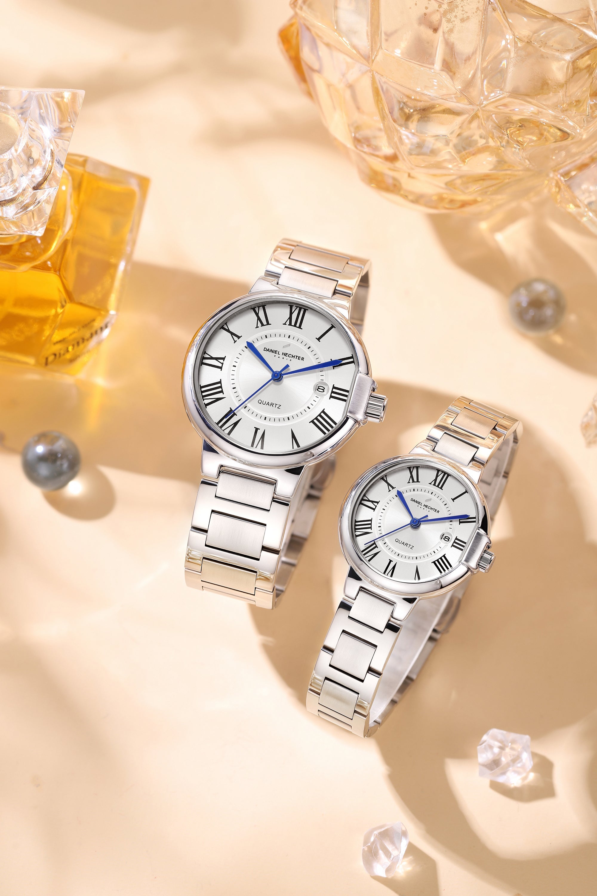 Daniel Hechter Paris Sorbonne Collection Pair Watch | DHP-1001-11