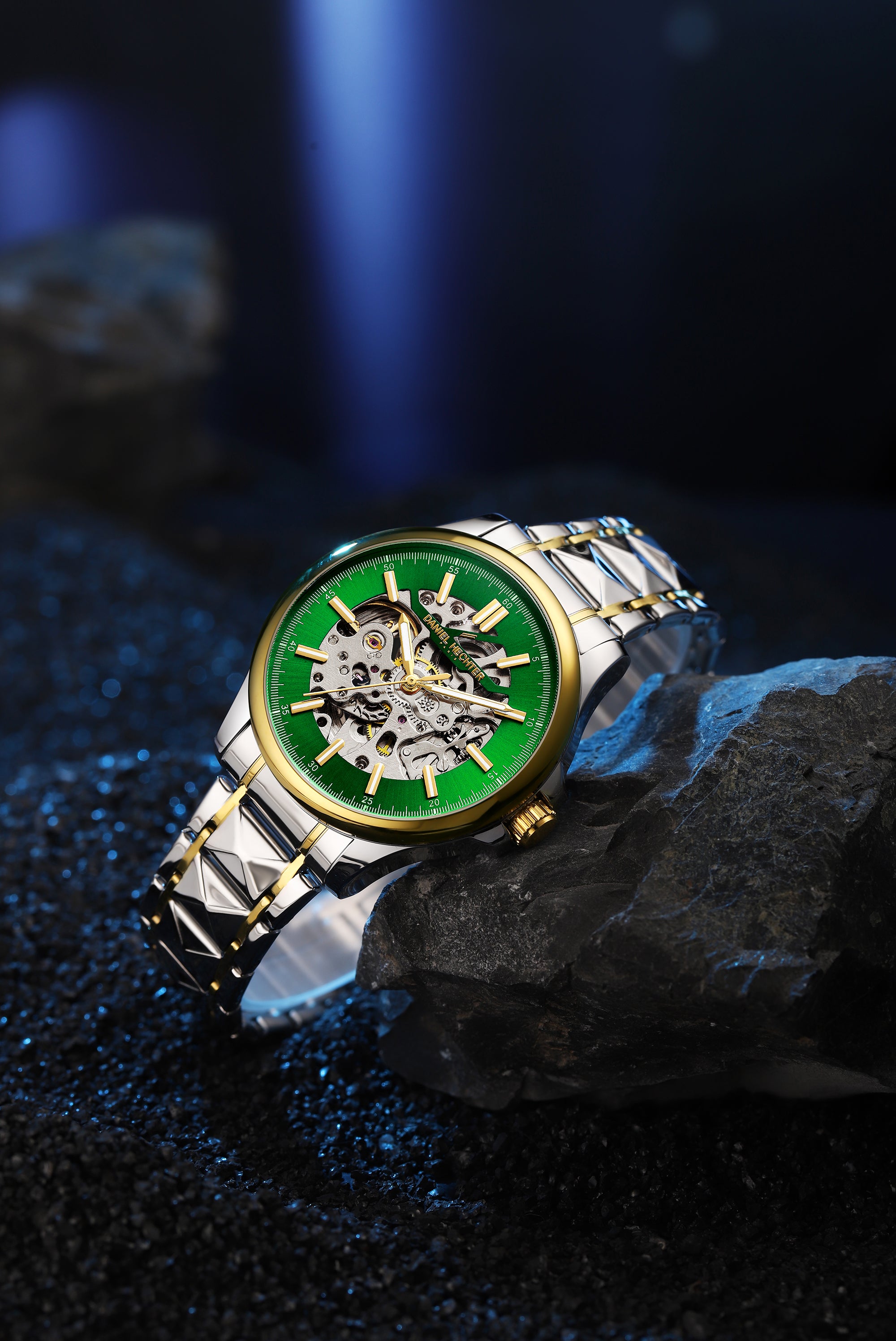 Daniel Hechter Paris Automatic Skeleton Wrist Watch for Men – DHM1068-44