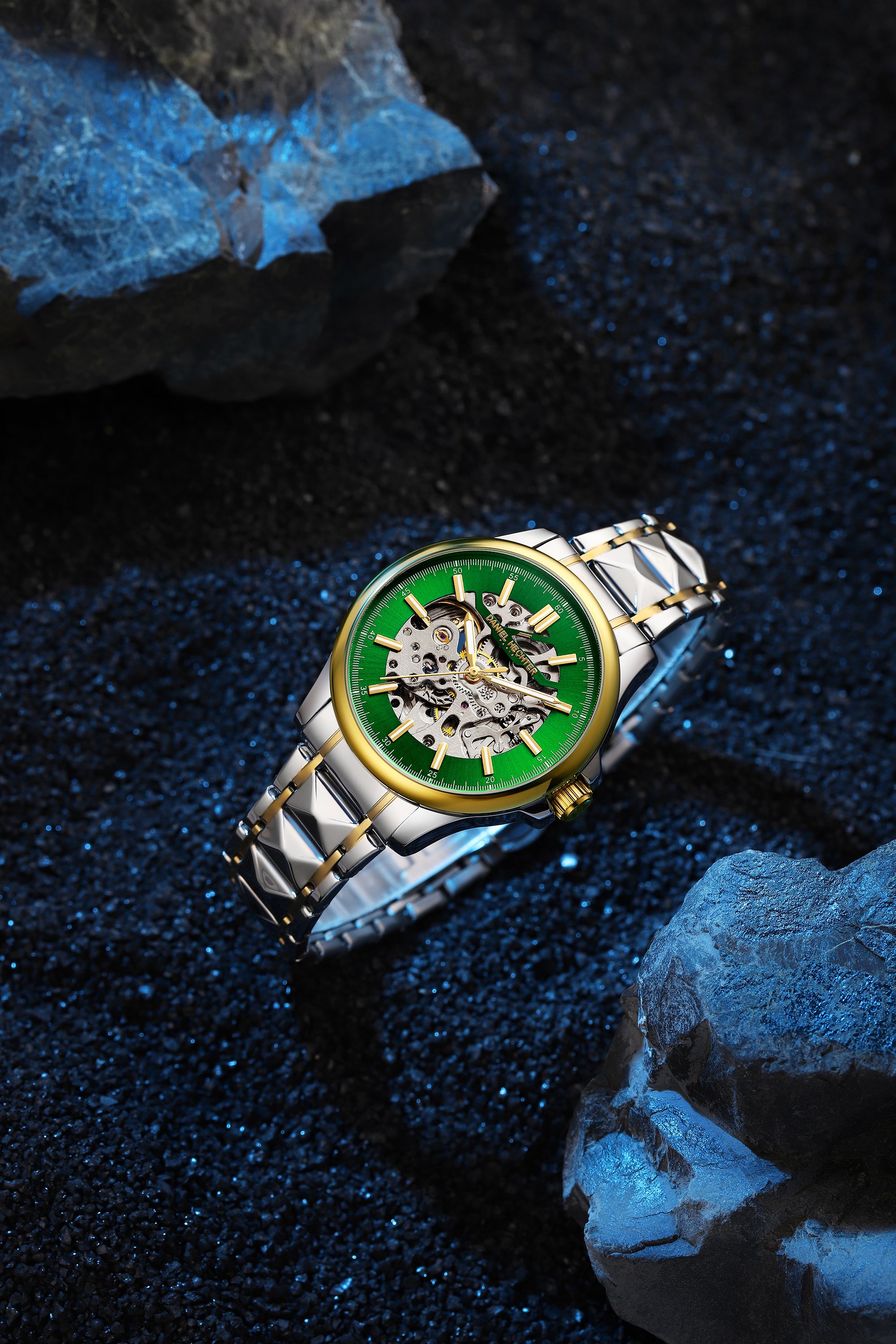 Daniel Hechter Paris Automatic Skeleton Wrist Watch for Men – DHM1068-44