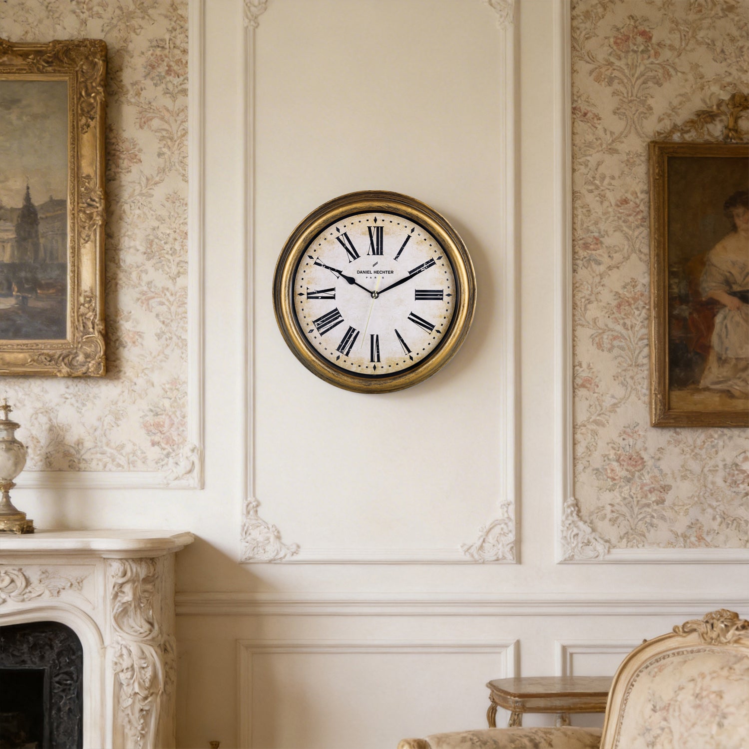 Daniel Hechter Paris Vienne Collection Wall Clock - DHCL1005-02