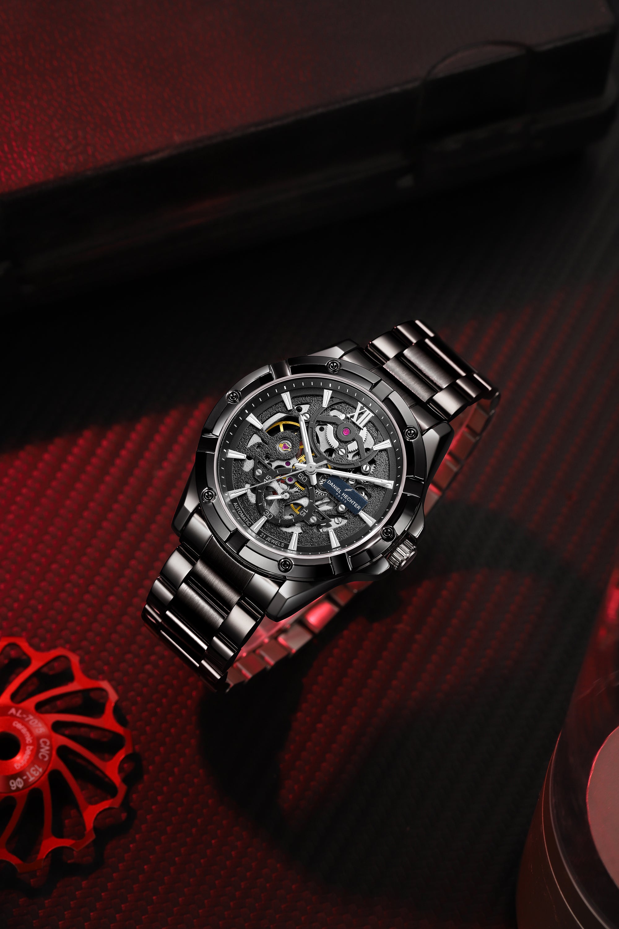 Daniel Hechter Paris Automatic Skeleton Wrist Watch for Men – DHM1060-22