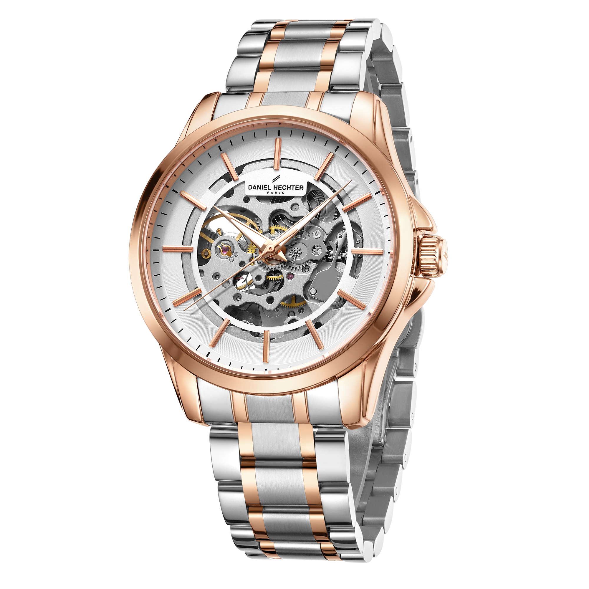 Daniel Hechter Paris Automatic Skeleton Wrist Watch for Men – DHM1062-33