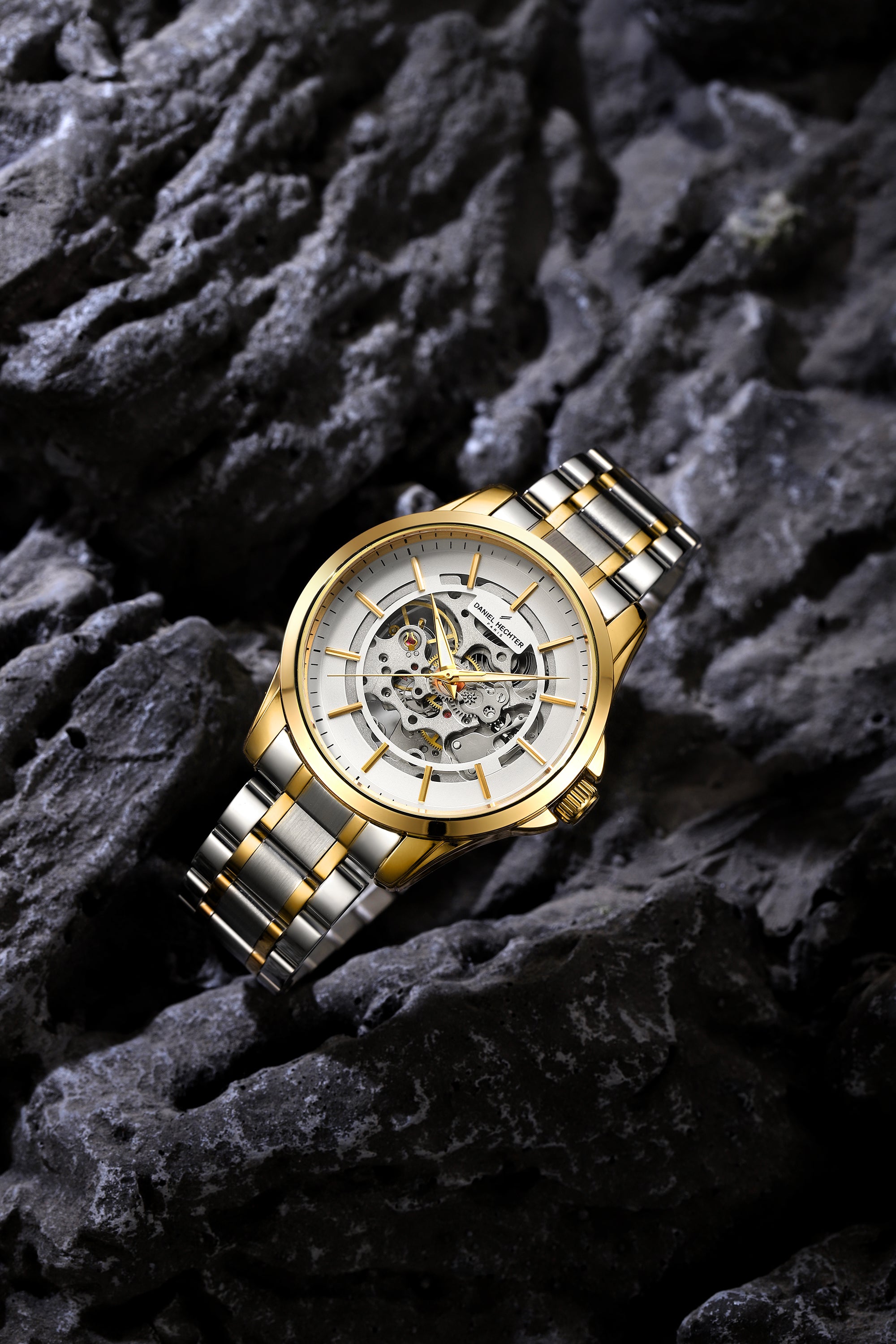 Daniel Hechter Paris Automatic Skeleton Wrist Watch for Men – DHM1062-44