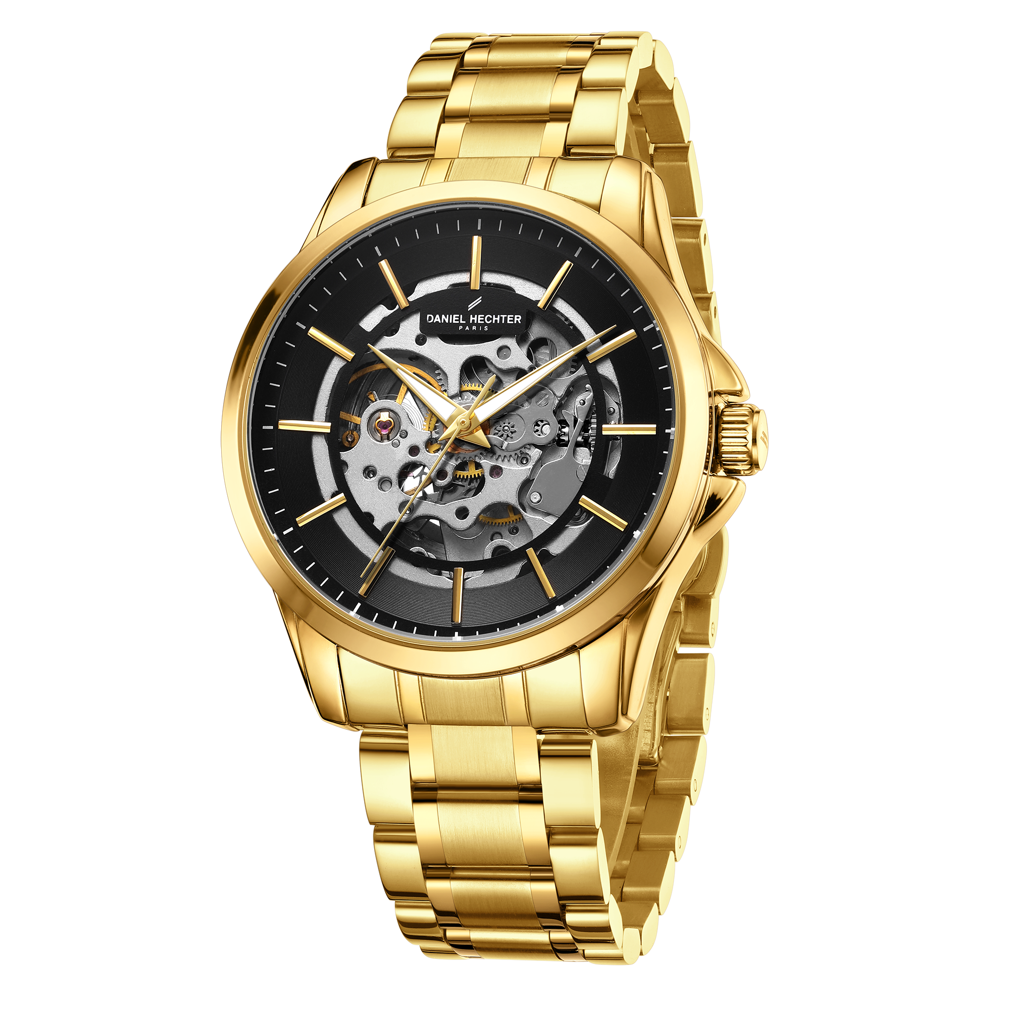 Daniel Hechter Paris Automatic Skeleton Wrist Watch for Men – DHM1062-55