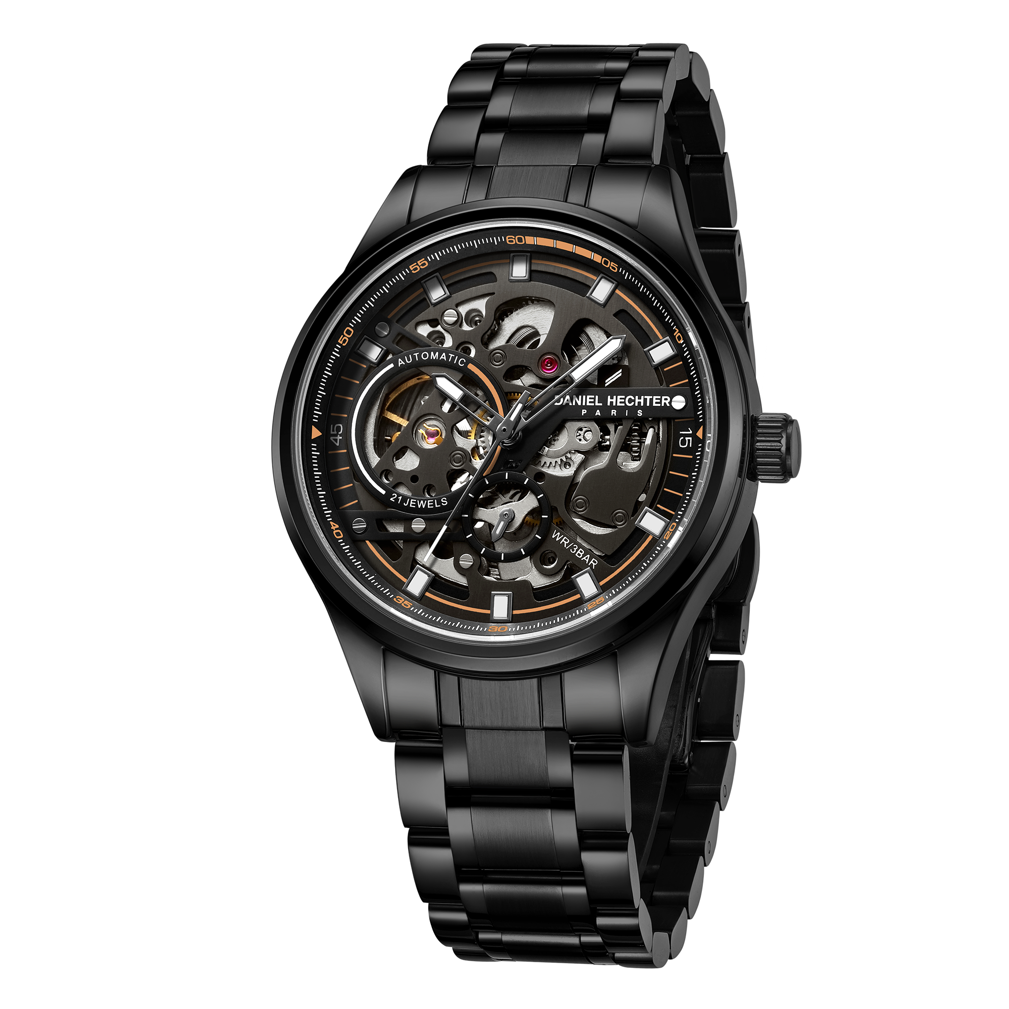 Daniel Hechter Paris Automatic Skeleton Wrist Watch for Men – DHM1063-33