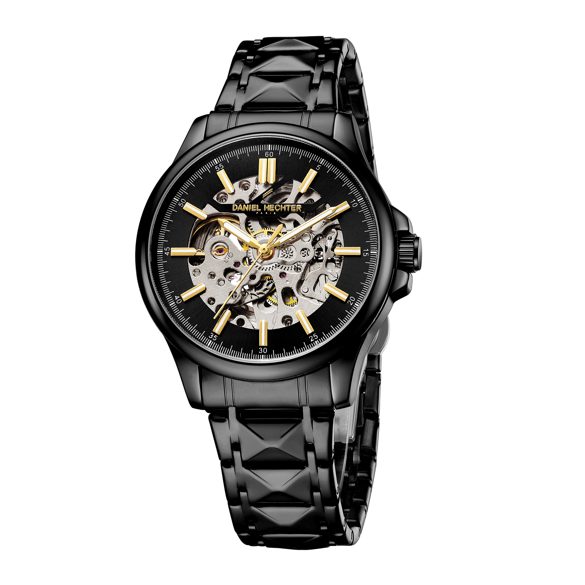 Daniel Hechter Paris Automatic Skeleton Wrist Watch for Men – DHM1068-11