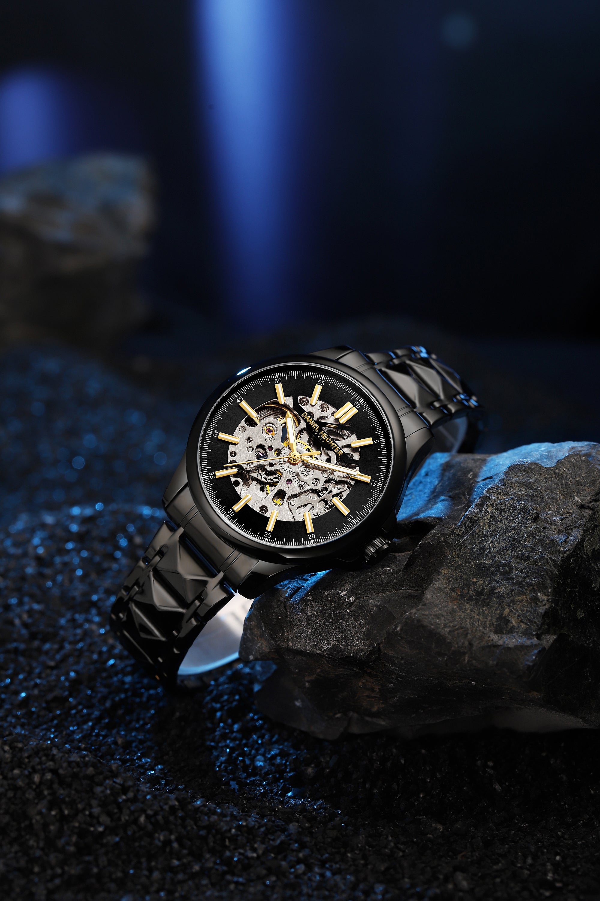 Daniel Hechter Paris Automatic Skeleton Wrist Watch for Men – DHM1068-11