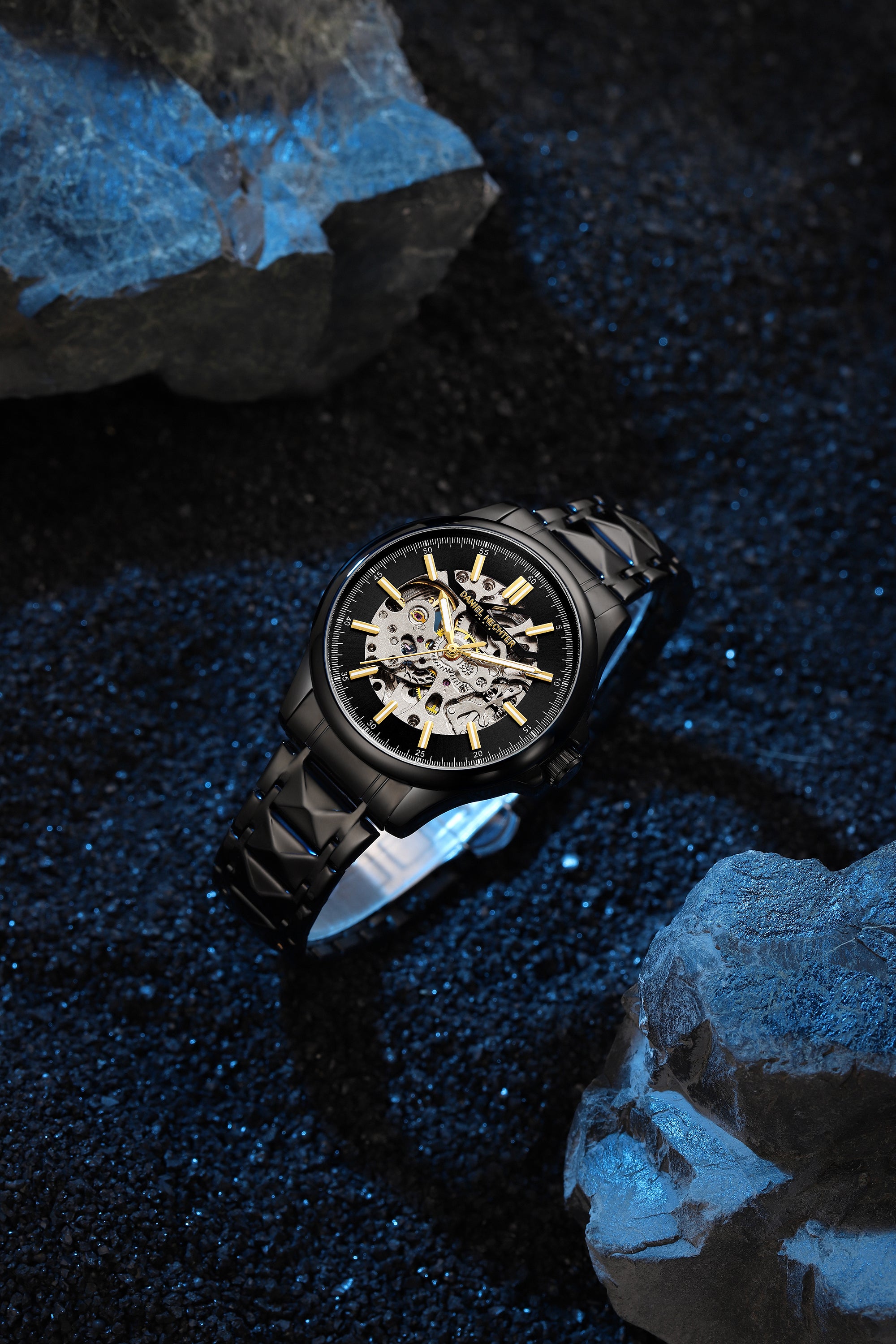 Daniel Hechter Paris Automatic Skeleton Wrist Watch for Men – DHM1068-11