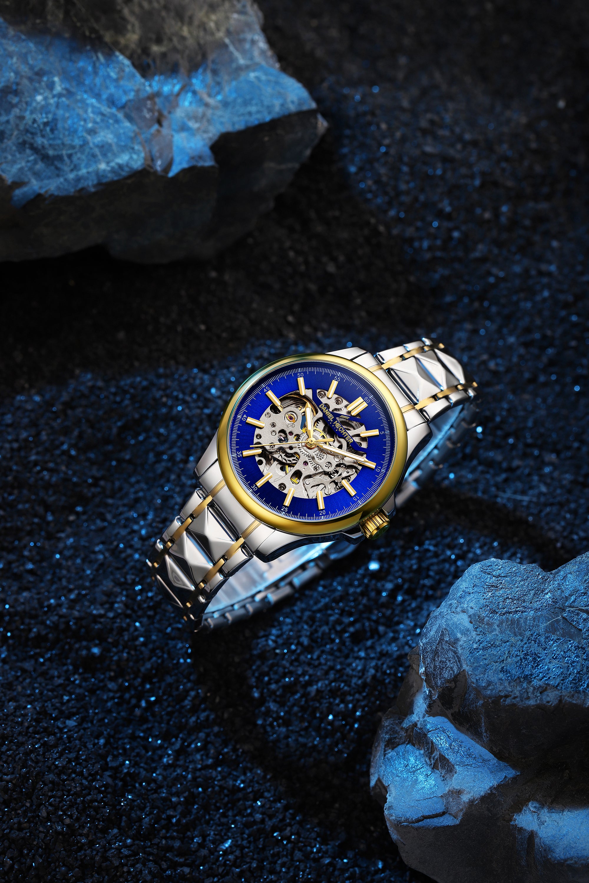 Daniel Hechter Paris Automatic Skeleton Wrist Watch for Men – DHM1068-22