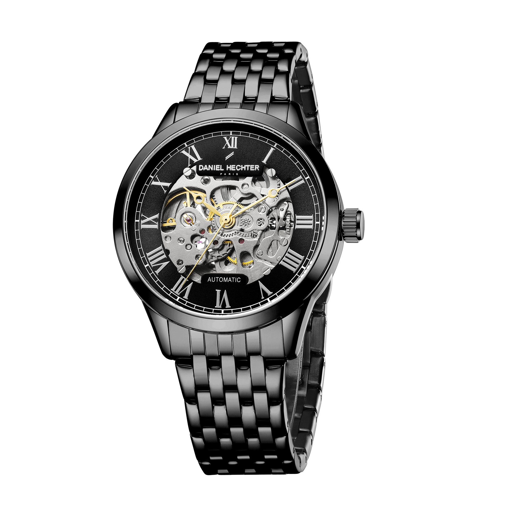 Daniel Hechter Paris Automatic Skeleton Wrist Watch for Men – DHM1069-11