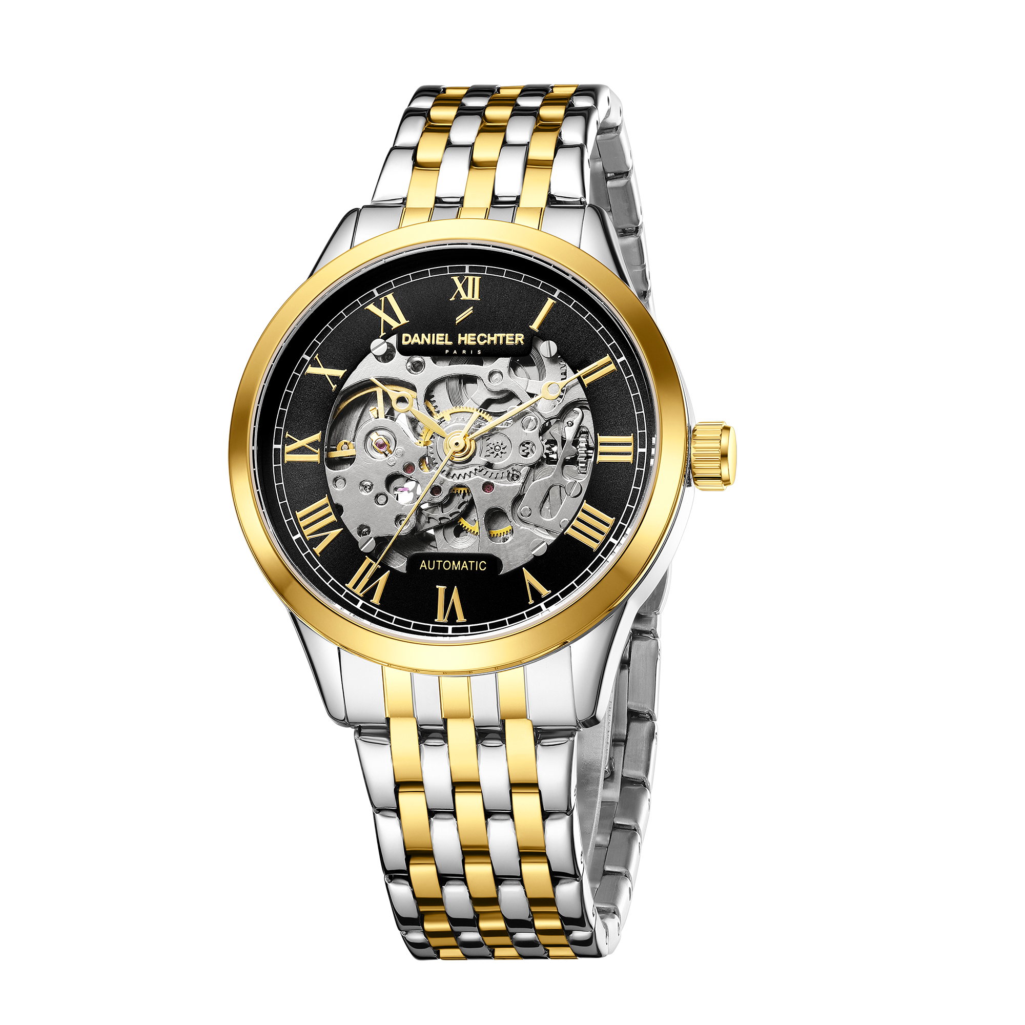 Daniel Hechter Paris Automatic Skeleton Wrist Watch for Men – DHM1069-33