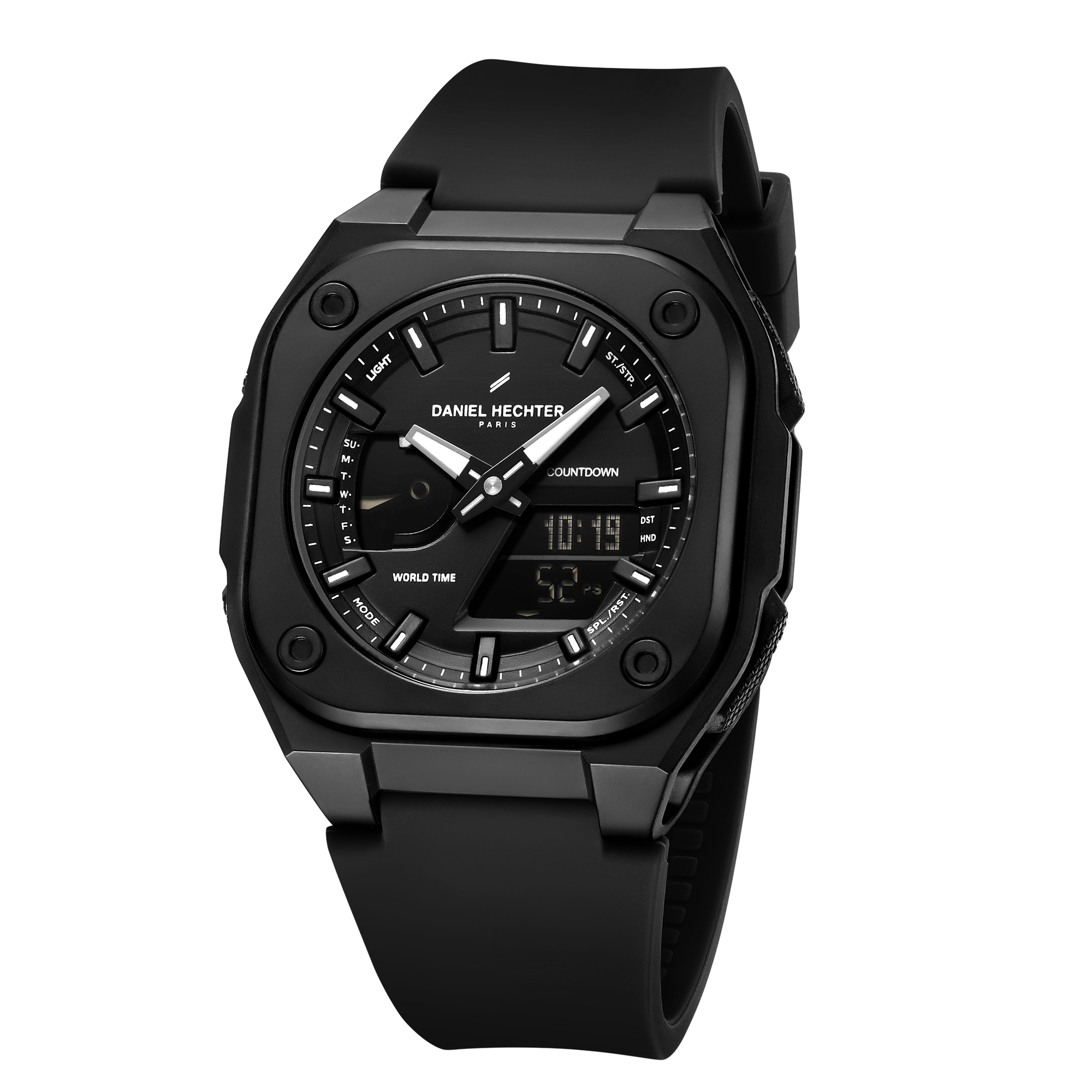 Daniel Hechter Paris Analog-Digital Sports Watch for Men – DHM1071-01