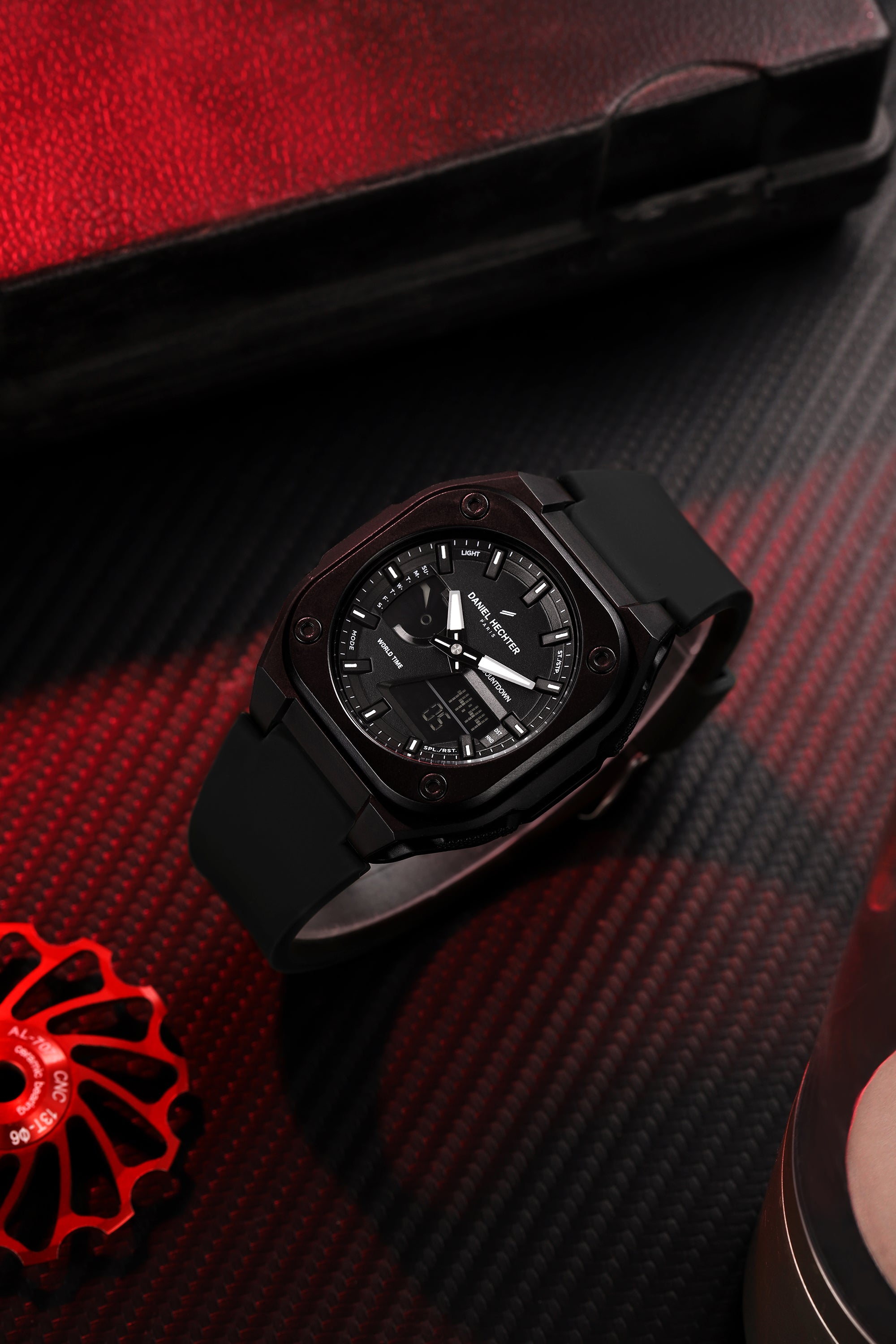 Daniel Hechter Paris Analog-Digital Sports Watch for Men – DHM1071-01