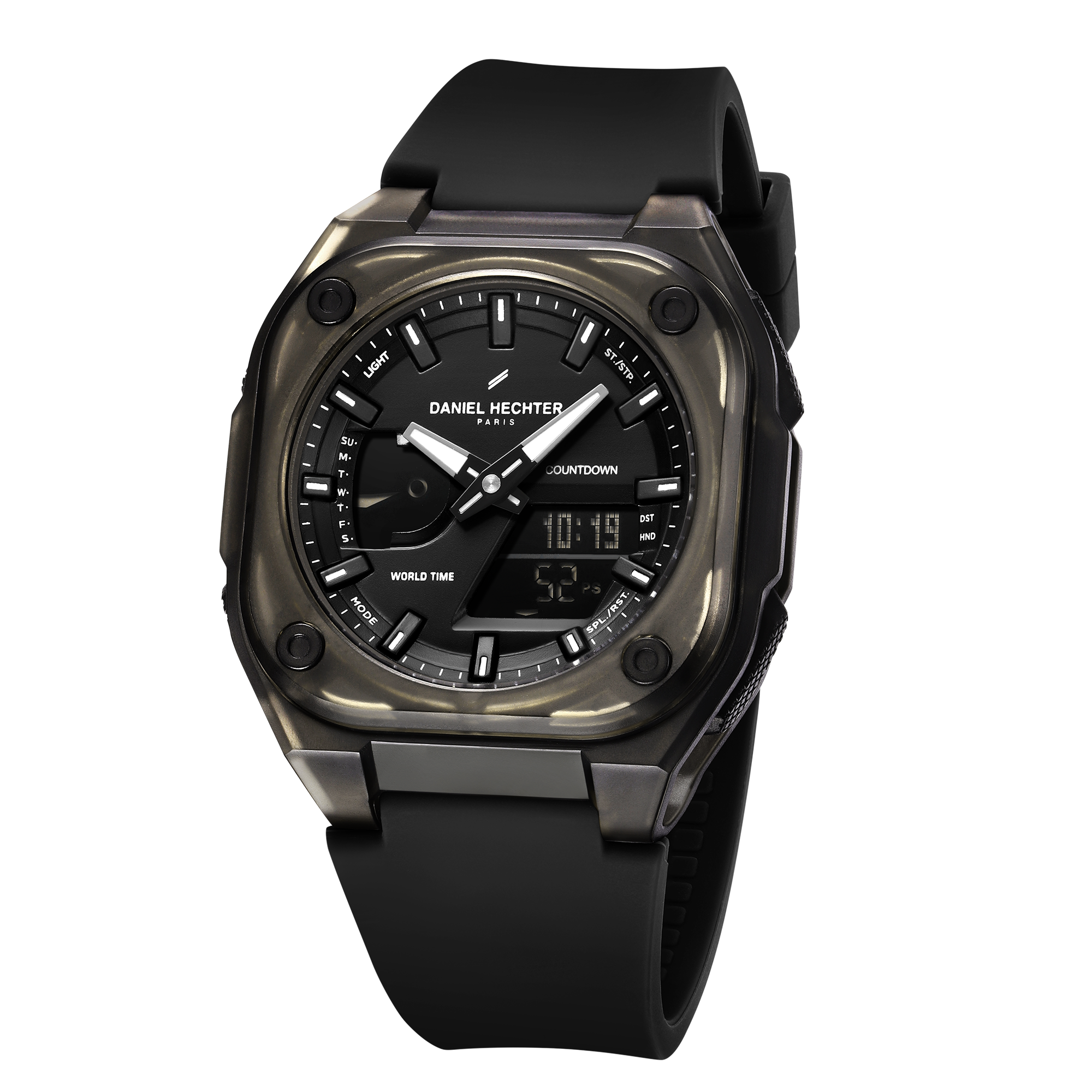 Daniel Hechter Paris Analog-Digital Sports Watch for Men – DHM1071-02