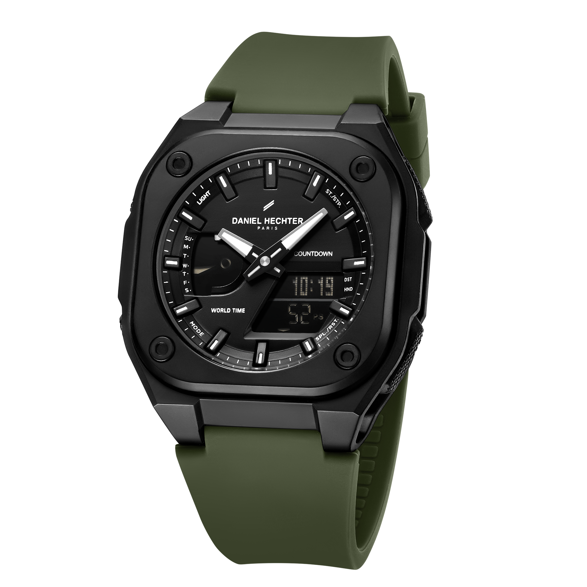 Daniel Hechter Paris Analog-Digital Sports Watch for Men – DHM1071-03