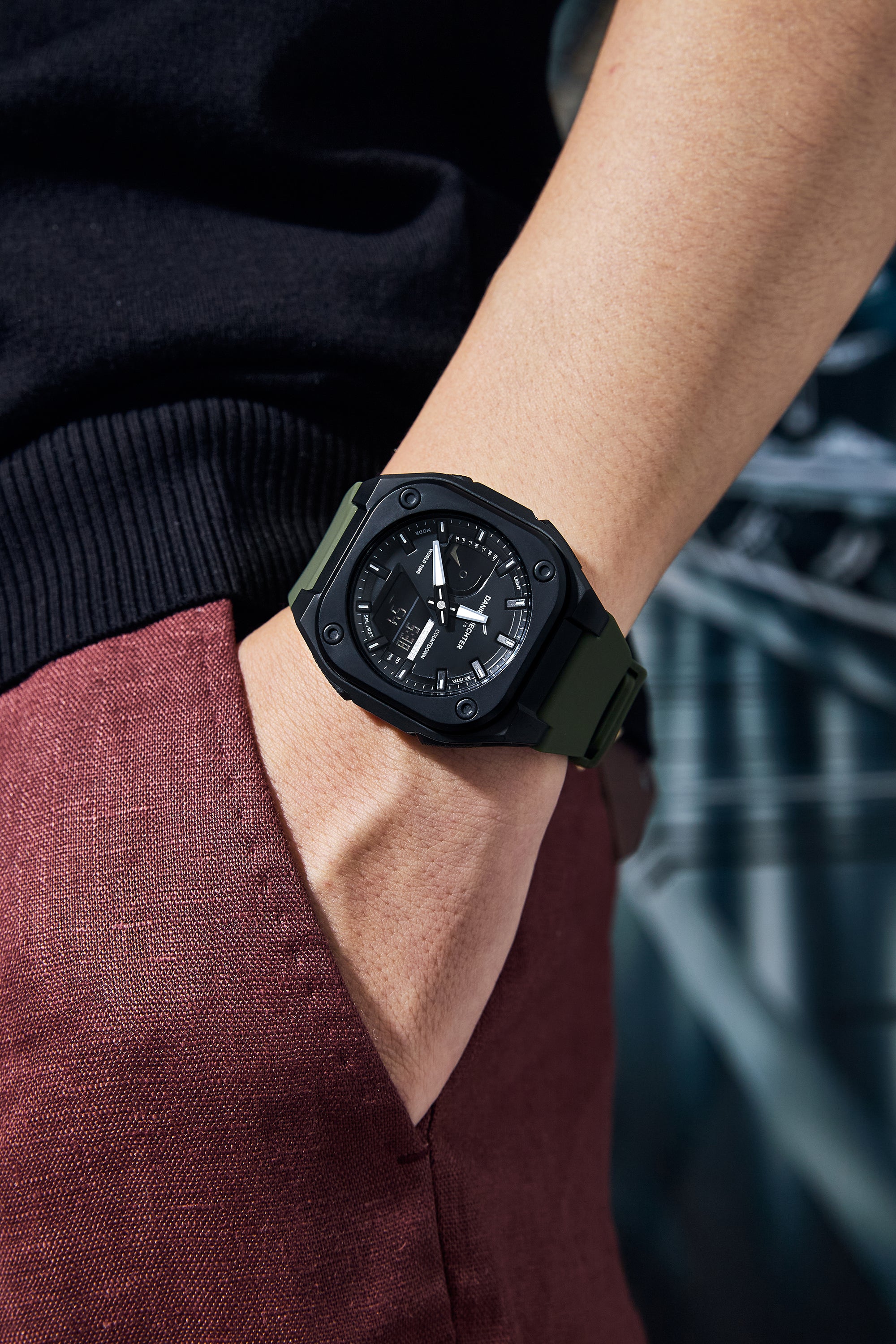 Daniel Hechter Paris Analog-Digital Sports Watch for Men – DHM1071-03