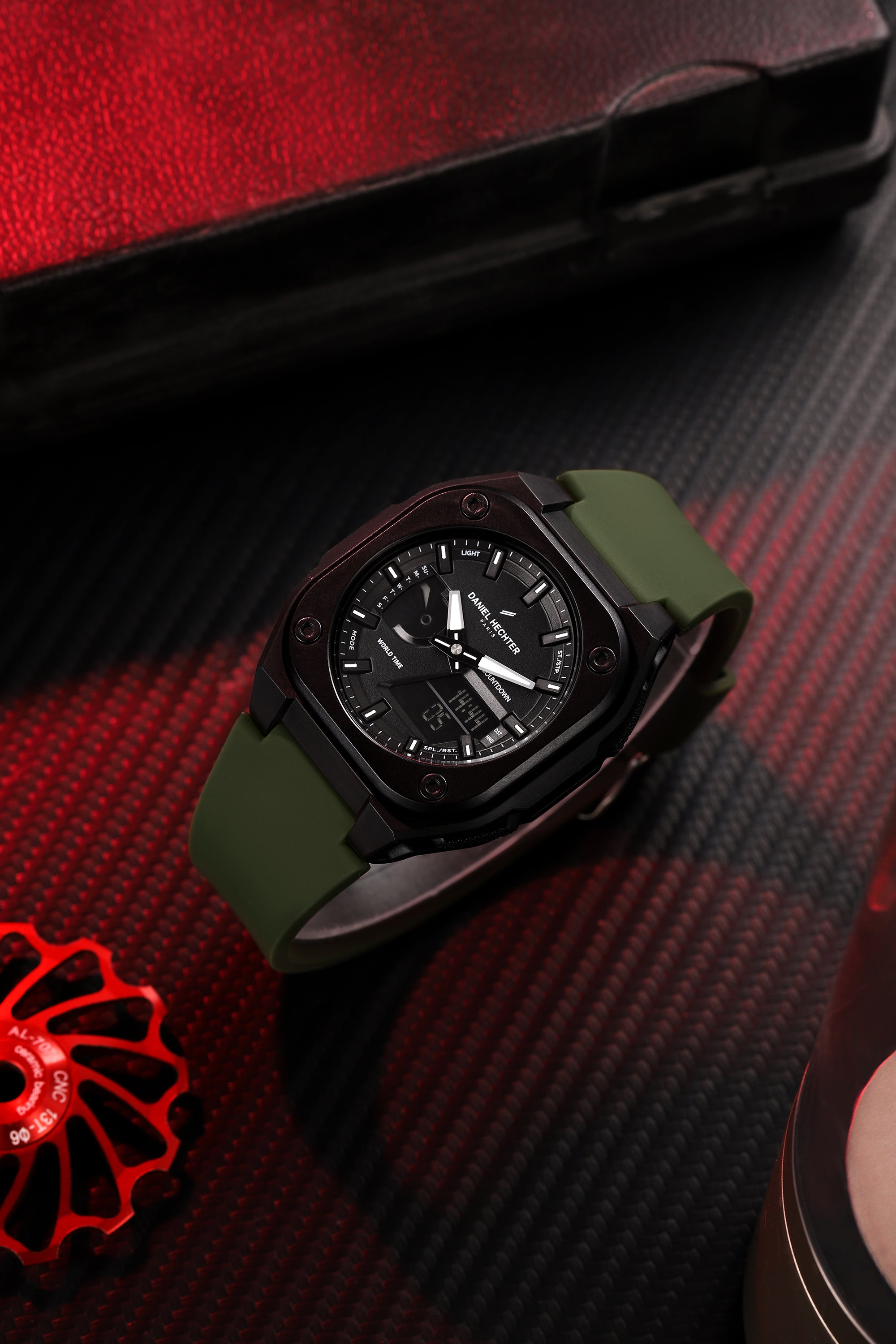 Daniel Hechter Paris Analog-Digital Sports Watch for Men – DHM1071-03