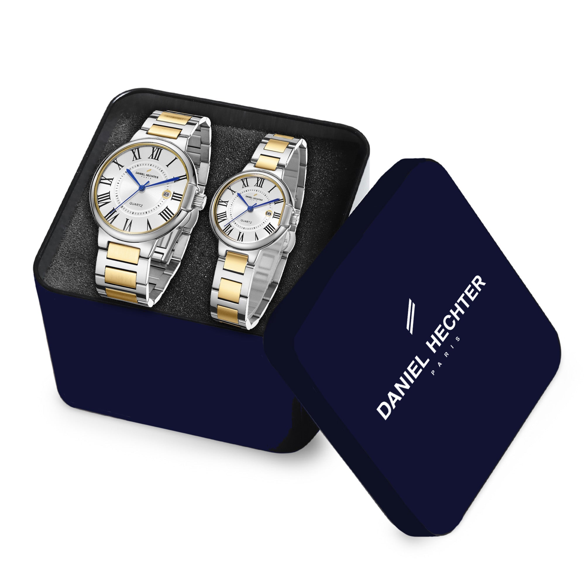 Daniel Hechter Paris Sorbonne Collection Pair Watch | DHP-1001-22