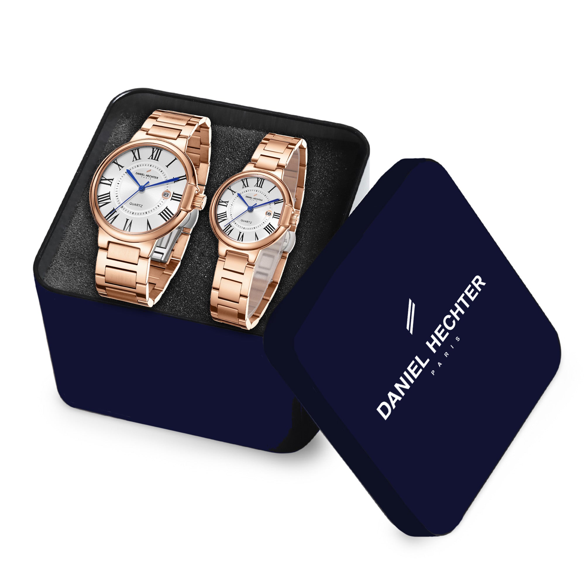 Daniel Hechter Paris Sorbonne Collection Pair Watch | DHP-1001-33