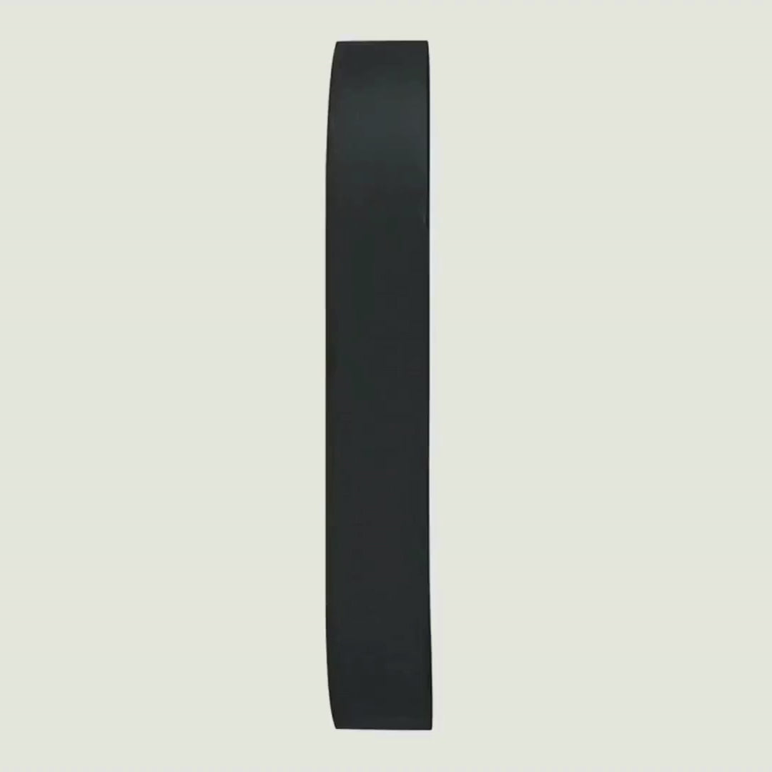 Daniel Hechter Paris Wall Clock, Silent Sweep Non-Ticking Quartz Movement, Black Dial, Oval All-Metal Frame,Metal Pendulum - DHCL1006-11